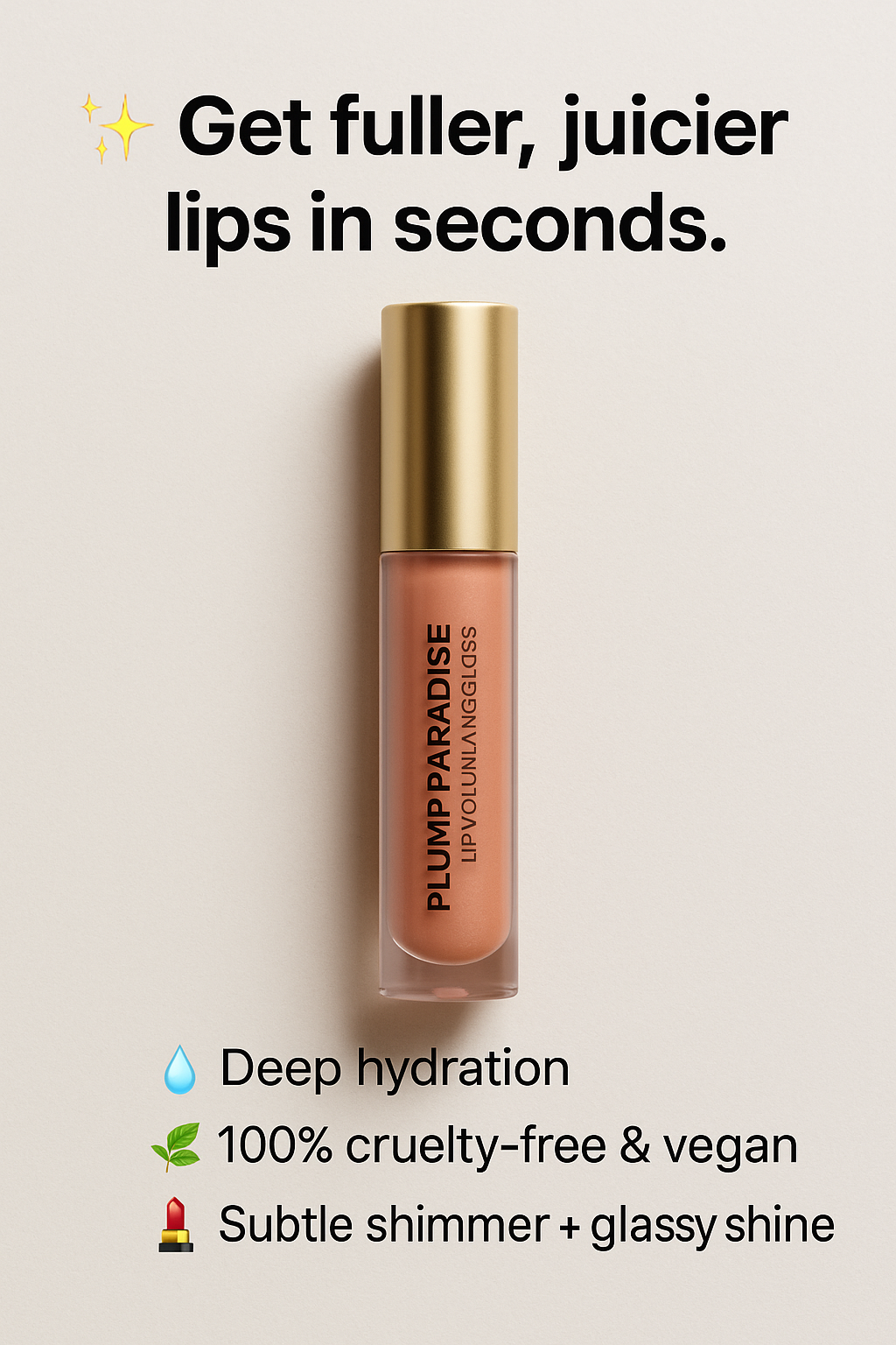 Plump Paradise – Lip Volumizing Gloss