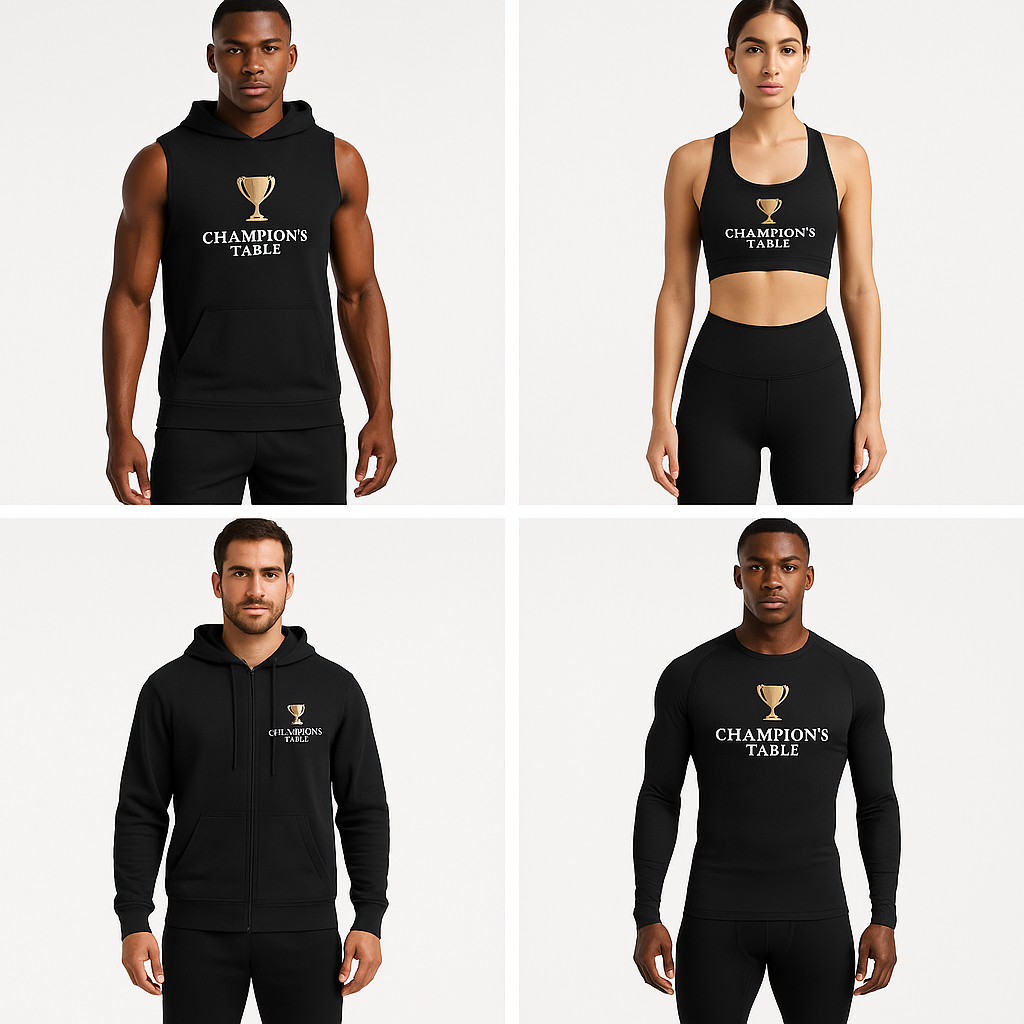 Champion's Table Official Gear